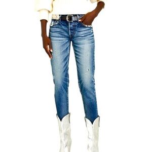 Moussy Vintage Keller Tapered Jeans Size 26